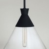 Capital Lighting Paloma 1 - Light Pendant in  Textured Black - 2 of 3