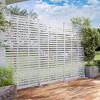 Lirago Metal Outdoor Privacy Screen Garden Fence Privacy Panel  72x47in - 3 of 4