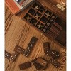 Matr Boomie 3-in-1 Game Set Dice, Dominoes, Tic Tac Toe - Handcrafted Wood - 3 of 3