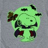 Boys' - Peanuts - Vampire Snoopy Short Sleeve Graphic T-Shirt - 2 of 4