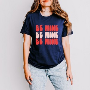 Simply Sage Market Women's Red and Pink Be Mine Short Sleeve Graphic Tee - 1 of 4