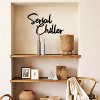 Serial Chiller Metal Wall Art - 2-Piece Decor for Home Living Room Bedroom - 2 of 4