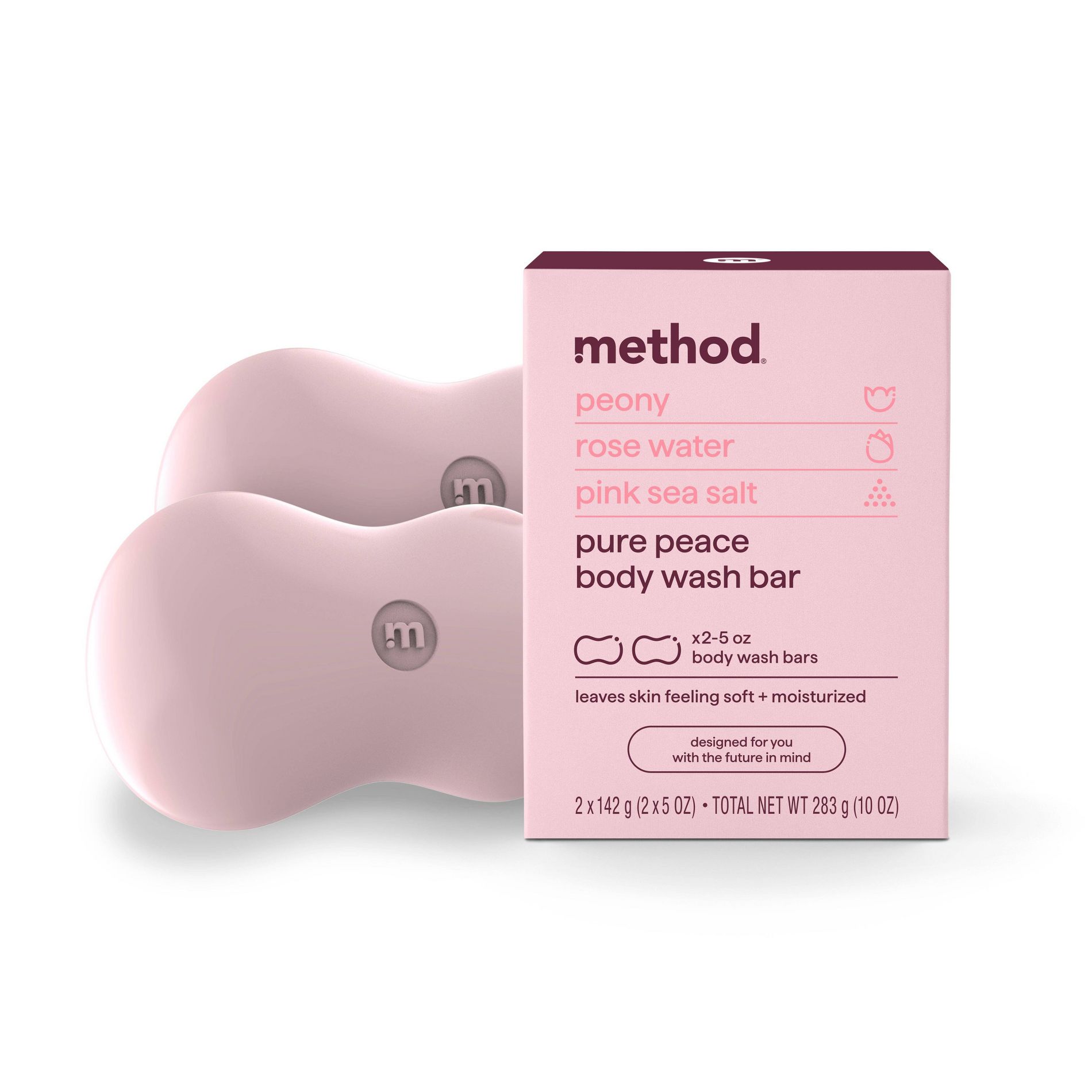 Method Bar Soap - Pure Peace - 2pk - 5oz each