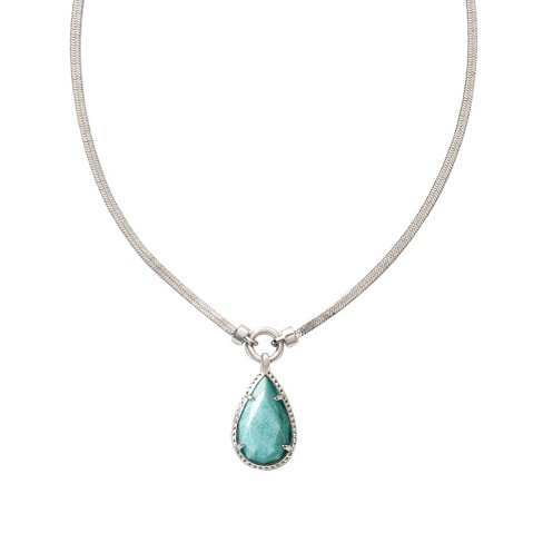 Kendra scott african hot sale turquoise necklace