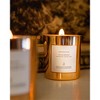 Benevolence LA Premium Scented Wood Wicked Candles In Gold Glass Jar - 4 of 4