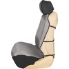 PetSafe Happy Ride Waterproof & Machine Washable Bucket Seat Cover for Pets, Fits Most Vehicles, Grey (52"L x 22"W) - 3 of 4