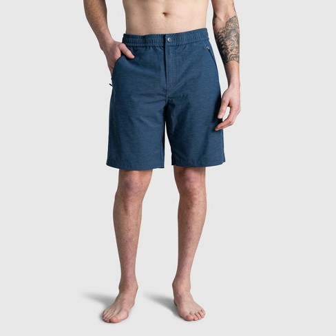 United By Blue Men's Recycled 9" Hybrid Travel Shorts - image 1 of 4