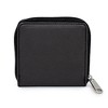 Looney Tunes Wallet, Square Zip Around, 10 Character Bullseye Logo, Black, Vegan Leather - 3 of 4
