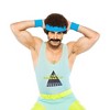 Seeing Red 80s Gym Adult Costume Kit - 2 of 4
