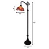 Amora Lighting Tiffany Style Dragonfly Reading Floor Lamp 62 Inch - 3 of 4