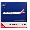 Boeing 777-300ER Commercial Aircraft "Kalitta Air" (N779CK) White with Red Tail 1/400 Diecast Model Airplane by GeminiJets - 3 of 3