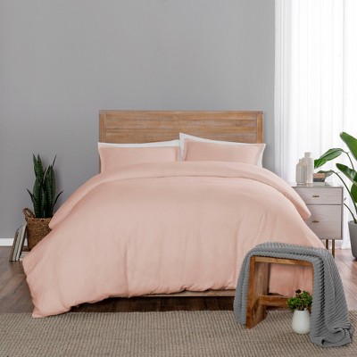 Full/Queen 3pc Lark Duvet Set Blush - Vue