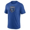 MLS San Jose Earthquakes Men's Short Sleeve Tri-Blend T-Shirt - 2 of 3