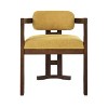CAVINAS Set of 2 Dining Chairs with Rubberwood Frame, 30.5" H Velvet Upholstered Dining Room Chair - 4 of 4