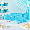 Blue Panda Shark Pinata, Ocean-Themed Fish Pinata, Shark Birthday Decorations, Under the Sea Party Decor (Small, 16.5x3.2x7 In) - 2 of 4