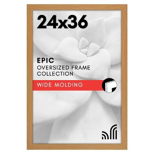 Americanflat Poster Frame with Polished Plexiglass - Hanging Hardware Included - 1 of 1