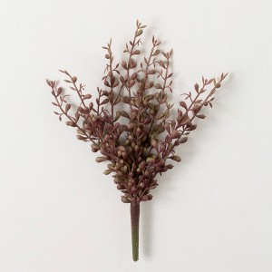 Sullivans Artificial Brown Baby Tears Pick 14.5"H; Burgundy - 1 of 2