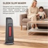 ROVSUN 23''H Electric Space Heater w/ Remote Control, Portable Tower Heater, 70° Oscillating, Adjustable Thermostat, Tip-over & Overheat Protection - 4 of 4
