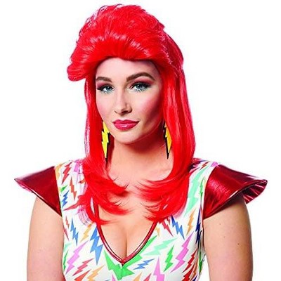 Costume Culture by Franco LLC Super Seventies Adult Costume Wig | Red