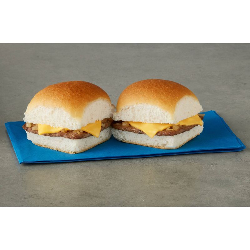 White Castle Microwaveable Frozen Cheeseburger Sliders, 4 of 6