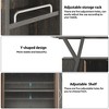 Bestier Small Kitchen Island Buffet Table with Storage Drawers - 3 of 4