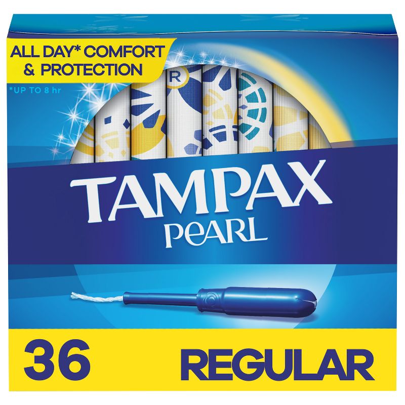 Tampax Pearl Regular Absorbency Tampons, 1 of 13