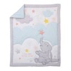 Disney Baby Dumbo - Shine Bright Little Star Nursery Crib Bedding Set - 3pc - 2 of 4