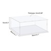 Unique Bargains Acrylic Dustproof Protection Showcase for Collectibles Display 1 Pcs - 2 of 3