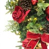Puleo 28" Artificial Pre-Lit Adorned Swag Battery-Operated - 4 of 4