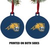 Averett University Primary Logo Aluminum Holiday Christmas Tree Ornament - 2 of 4