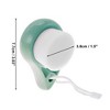 Unique Bargains Soft Plastic Synthetic Fiber Wool Cleansing Brush Hollow Comma 3.03"x1.89" 1 Pc - 4 of 4
