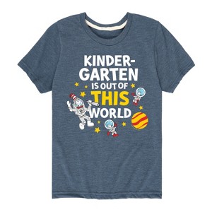 Boys' - Dr. Seuss - Kindergarten Out Of This World Short Sleeve Graphic T-Shirt - 1 of 4