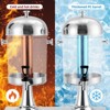 Commercial-Grade Drink Dispenser, Stainless Steel Beverage Dispenser with Ice Core, Stand & Spigot for Catering Events & Weddings - 4 of 4