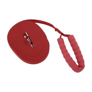 Unique Bargains Training Dog Leash with Foam Handle Leash 49.2ft Red 1 Pc - 1 of 4