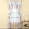 Collections Etc Sheer Lace Curtain and Valance Set - 2 of 2