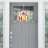 Big Dot of Happiness Holi Hai - Hanging Porch Festival of Colors Party Outdoor Decorations - Front Door Decor - 1 Piece Sign - 2 of 4