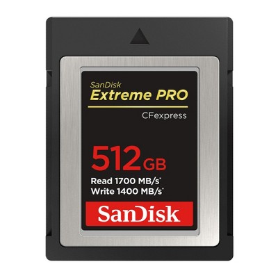 Sandisk 512gb Extreme Pro Type B Cfexpress Card : Target