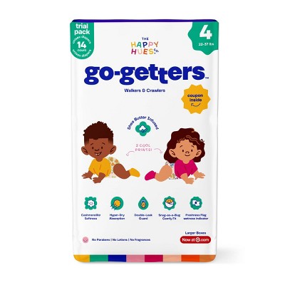 Happy Hues Go-Getters Disposable Diapers Trial Pack