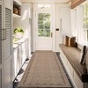 homfan Scalloped Washable Rug w/ Non-Slip Back - Modern Low-Pile Carpet for Living Room, Bedroom - 2 of 4