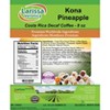 Larissa Veronica Kona Pineapple Costa Rica Decaf Coffee (Gourmet, Naturally Flavored, Whole Coffee Beans) (8 oz, ZIN: 564622) - 2 of 4