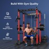 Sportsroyals 1600LB Power Rack with Adjustable Cable Crossover - 2 of 4