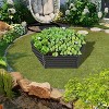 Anybear 6Pcs Galvanized Raised Garden Beds,70x60x18" Metal Planter Box for Planting Vegetables Flowers Herb, Anti-Rust & Easy-Setup, Gray - 4 of 4
