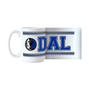 NBA Dallas Mavericks Stripe Sublimated Mug - 15oz - 1 of 1