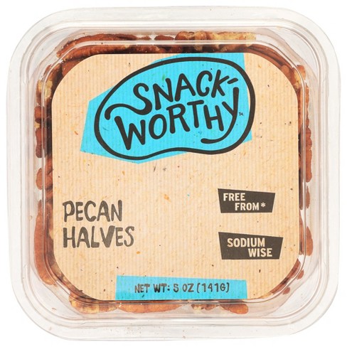 Snackworthy Pecan Halves - Pack of 12 - 5 oz - image 1 of 1