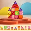 Mini Magnetic Tiles 20 Pcs Travel Set, Educational Building Toys for Toddlers Ages 3+, Preschool Learning Sensory Activities - 2 of 4