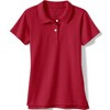 Lands' End School Uniform Kids Short Sleeve Feminine Fit Interlock Polo Shirt - 3 of 4