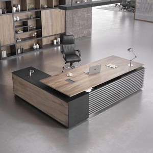 SAINTCY L-Shaped Desk Series - 1 of 4