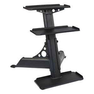Body Solid Modern Compact 3 Tier 200 Pound Maximum Capacity Kettlebell Rack with Durable Alloy Steel Frame for Home Gym Use, Black - 1 of 4