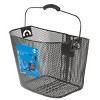 M-Wave Reinforced Quick Release Wire Basket, Black - image 4 of 4