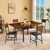 Farmhouse Folding Dining Table For Dining Room, Living Room - ModernLuxe - 2 of 4